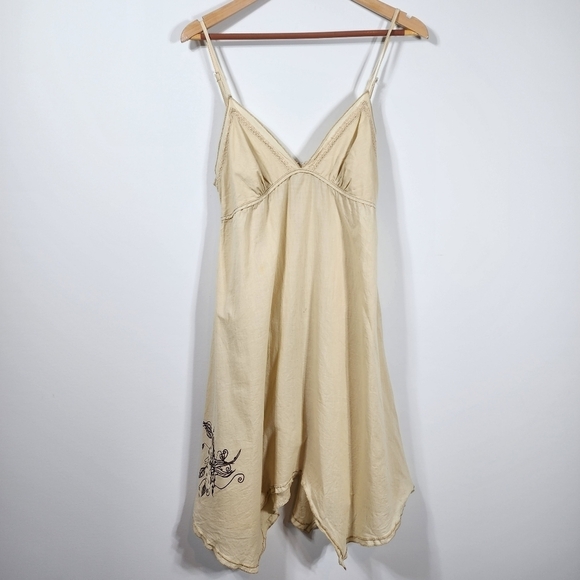 B Split USA Dresses & Skirts - B Split USA Spaghetti Strap Cream Dress
